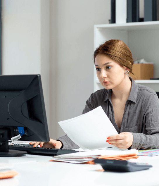 Certified translator preparing Birth Certificate Translation Services for USCIS submission in Texas.